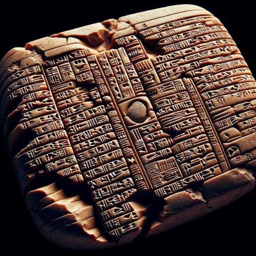Escritura cuneiforme de Mesopotamia