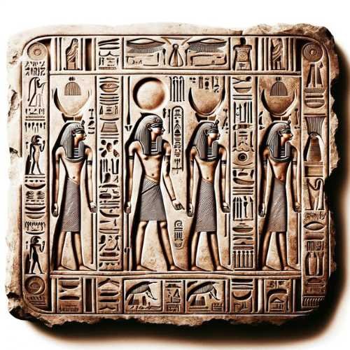 Tablilla de los Faraones del Antiguo Egipto