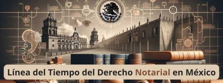 Línea del Tiempo del Derecho Notarial en México
