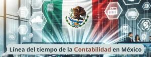 Línea del tiempo de la Contabilidad en México