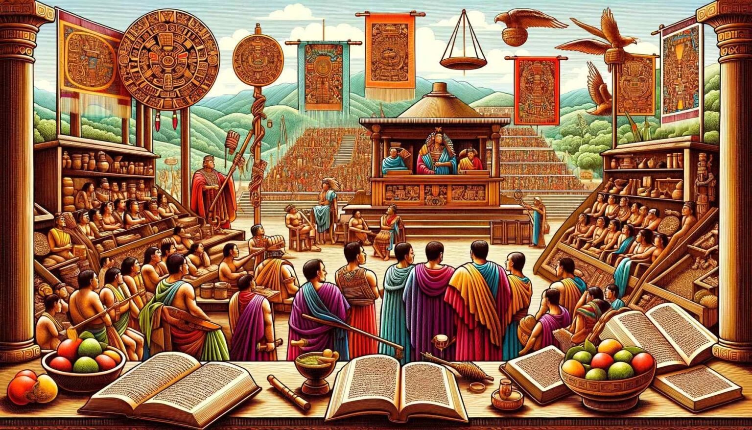 Línea del Tiempo de los Antecedentes del Derecho Mexicano